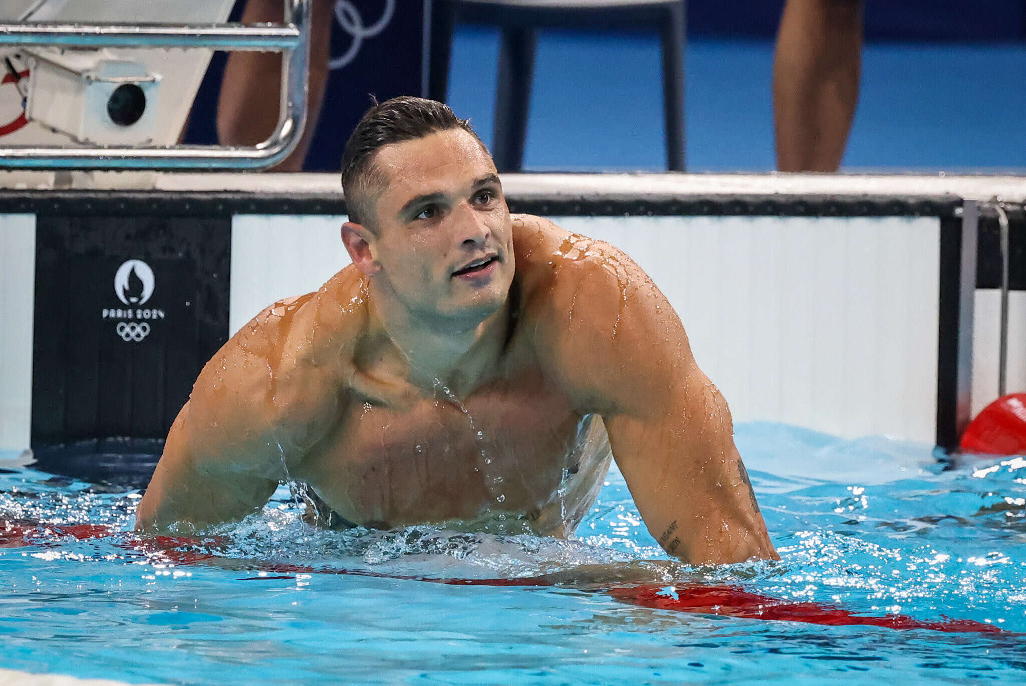 « C’est très compliqué émotionnellement » : Florent Manaudou évoque son spleen post-JO et sa future retraite