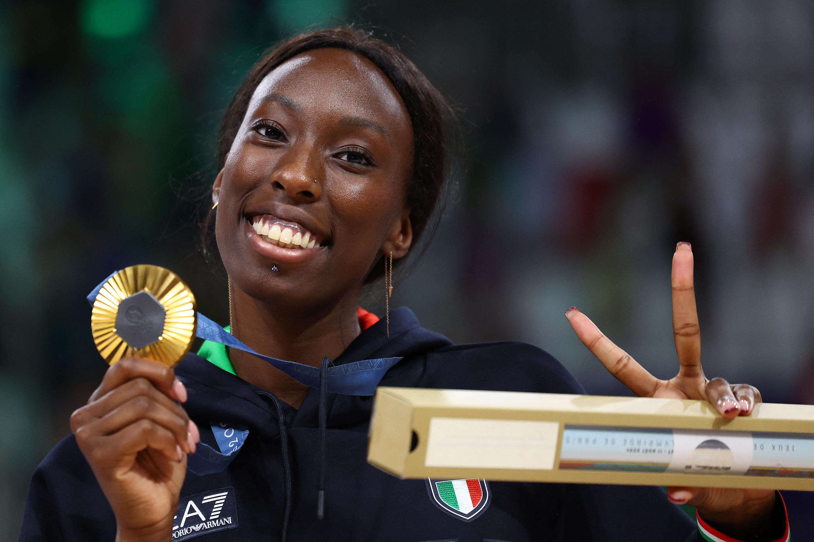 Racisme : une fresque en l’honneur de la championne olympique italienne de volley Paola Egonu vandalisée à Rome