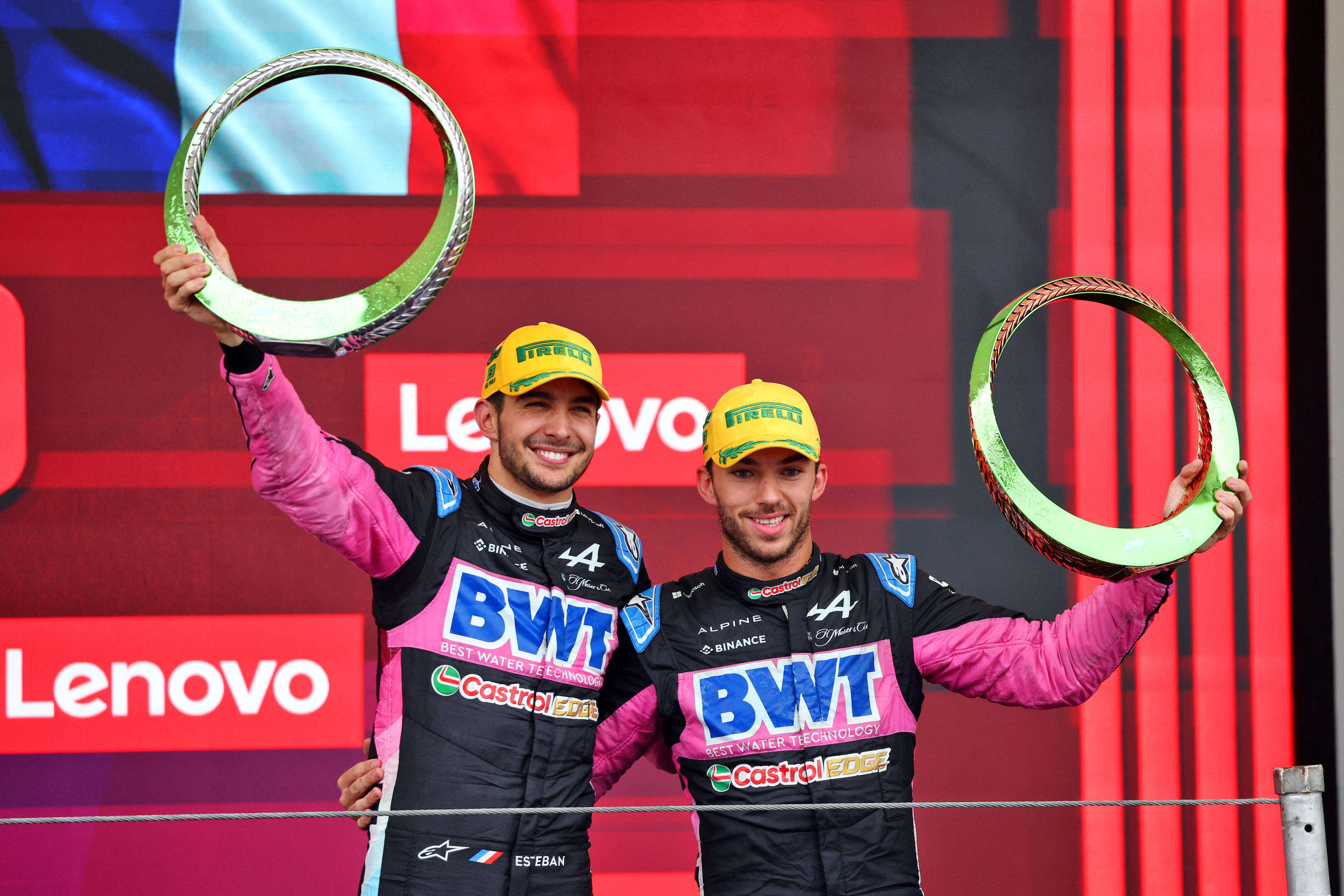 F1, GP du Brésil : Ocon et Gasly réunis « un peu comme à la bonne époque » par leur podium partagé