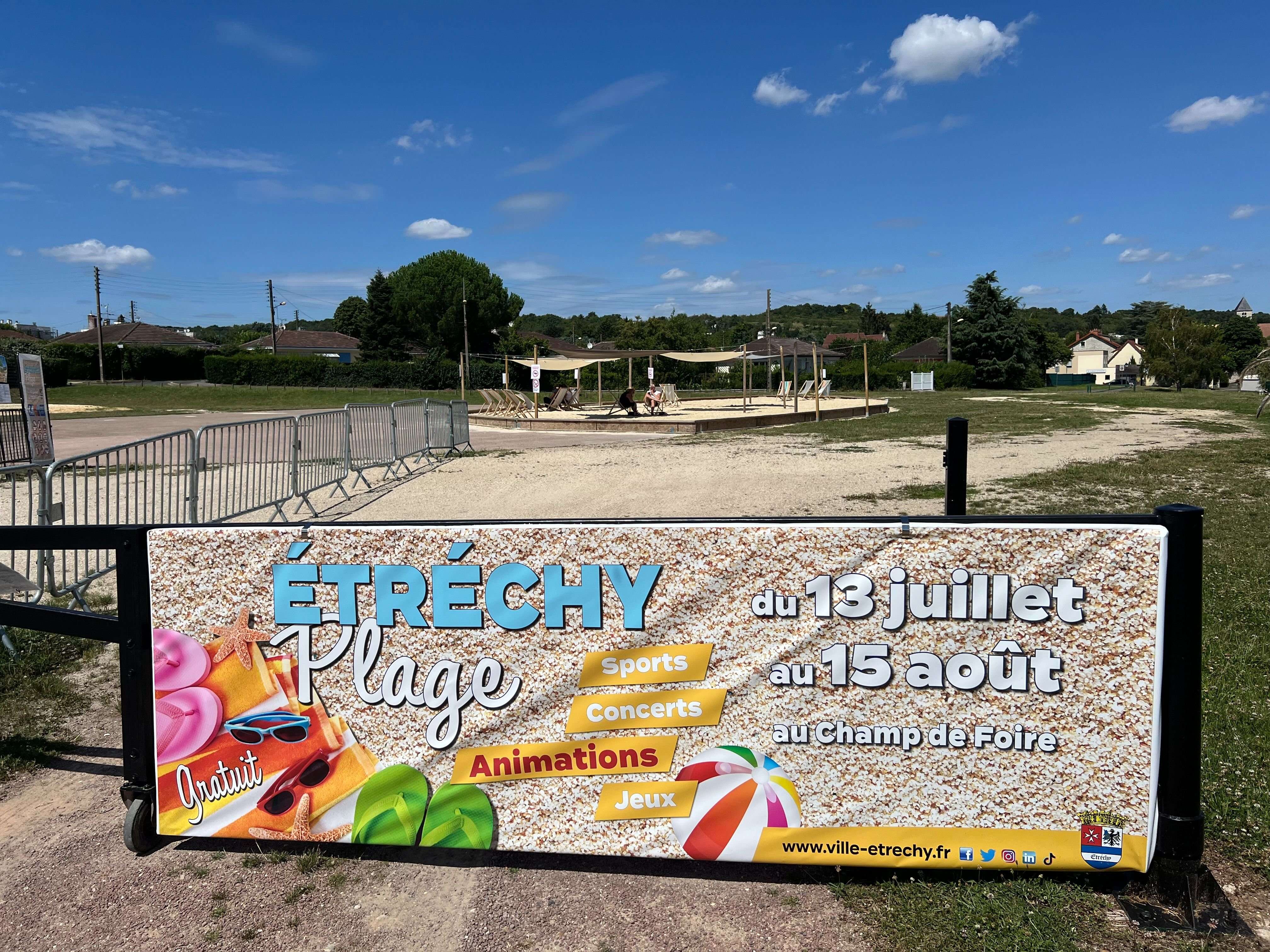 Essonne : la plage d’Étréchy fermée après une série de dégradations