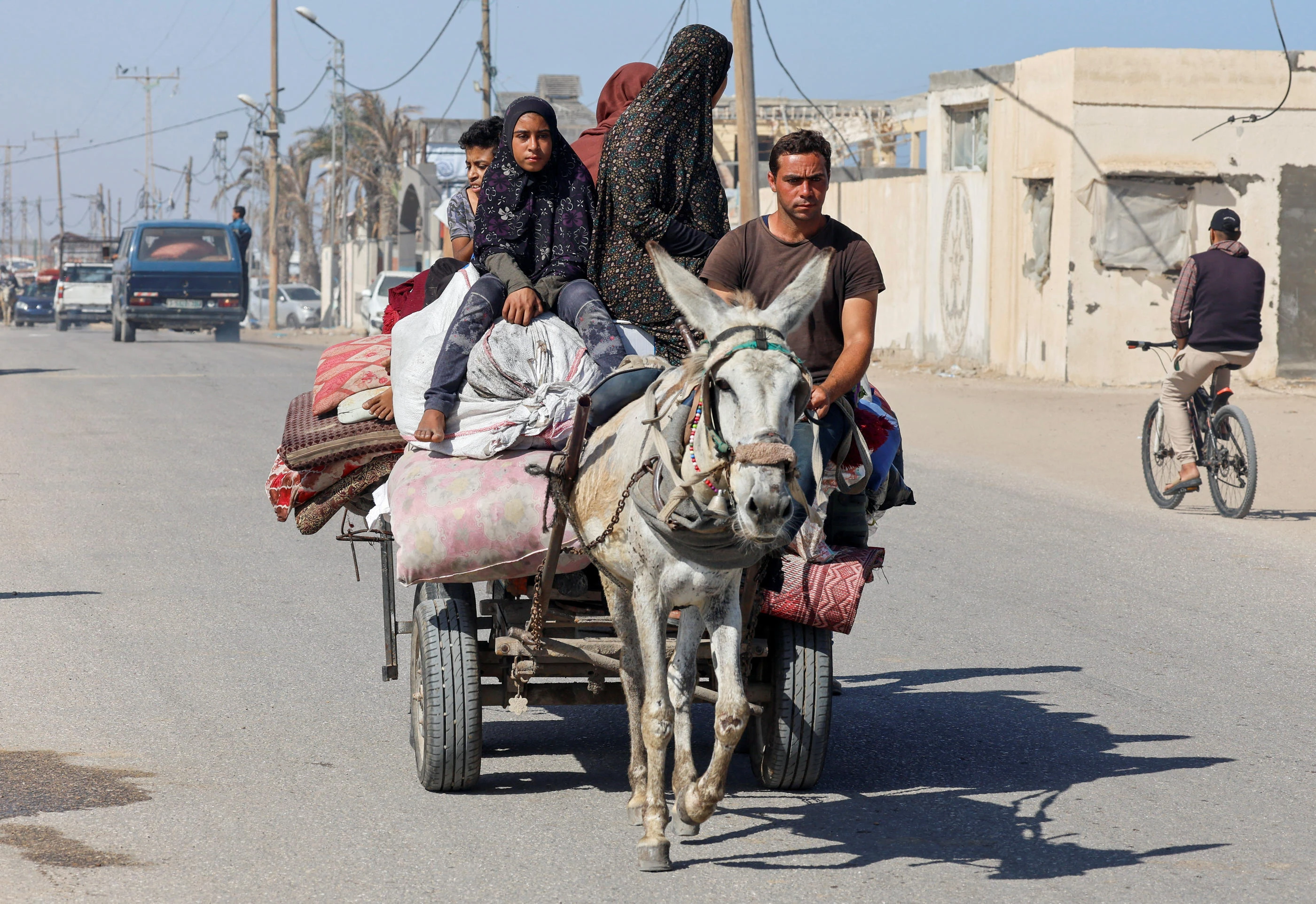 Gaza : 80 000 personnes ont fui Rafah depuis qu’Israël a intensifié ses opérations, selon une agence de l’ONU