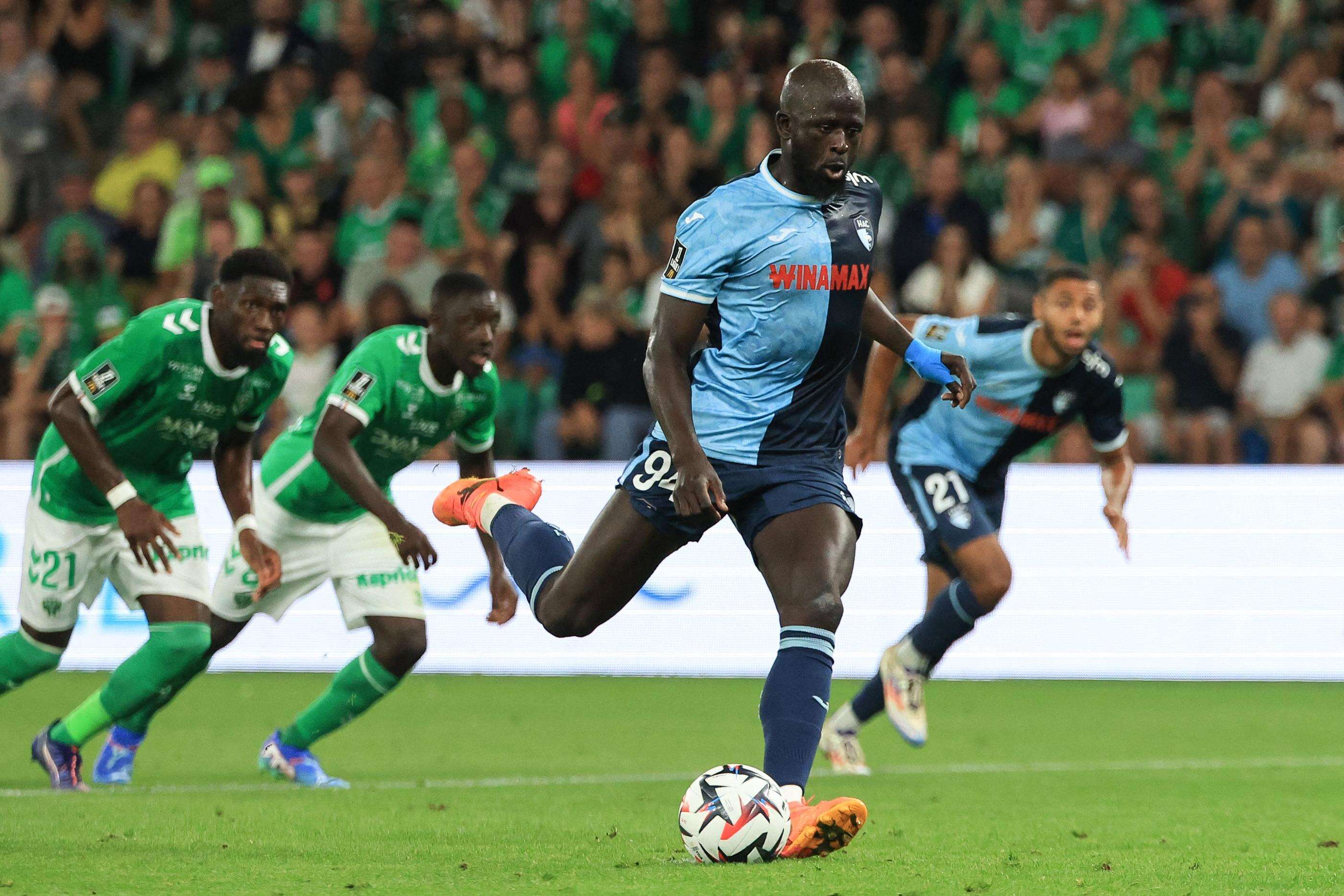 « Le gardien ne faisait que m’insulter » : le Havrais Abdoulaye Touré explique sa panenka contre Saint-Etienne