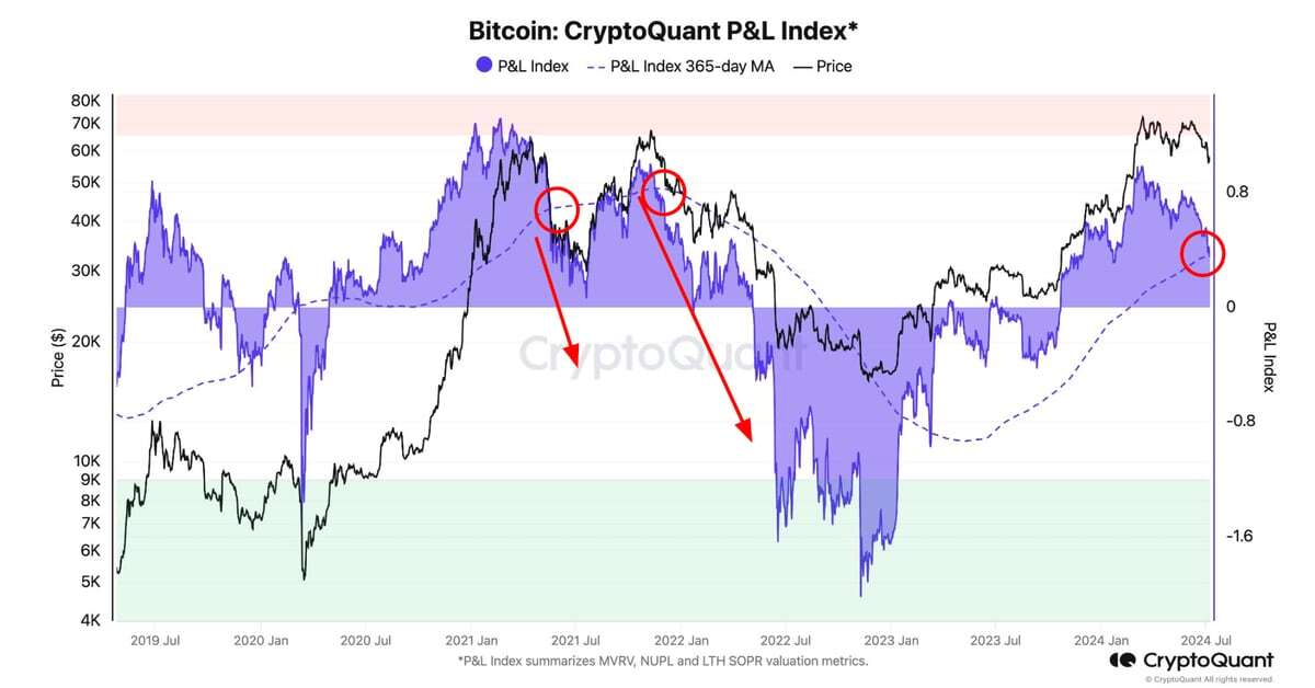 Bitcoin at Pivotal Point as Bear Market Beckons: Onchain Data