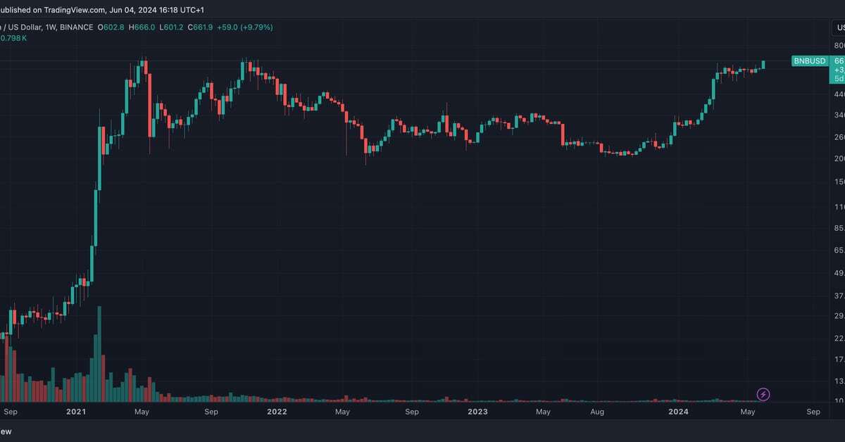 Options Traders Brace for Volatility as BNB Nears Record High