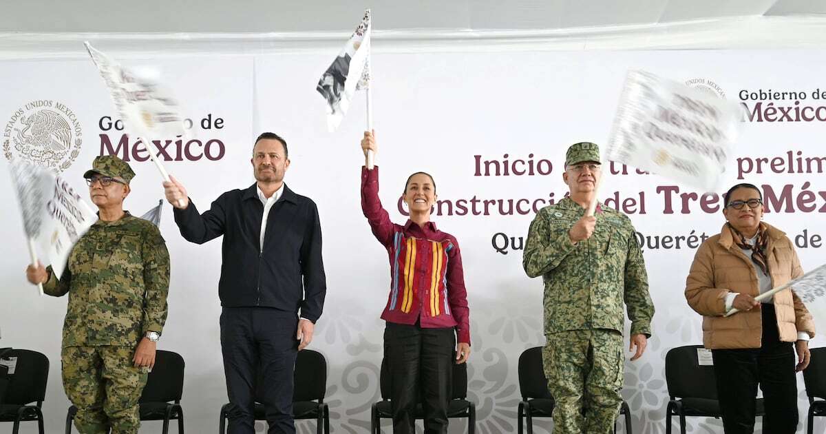 Sheinbaum retoma proyecto de Peña Nieto: ‘Hoy inician estudios del Tren México-Querétaro’ 