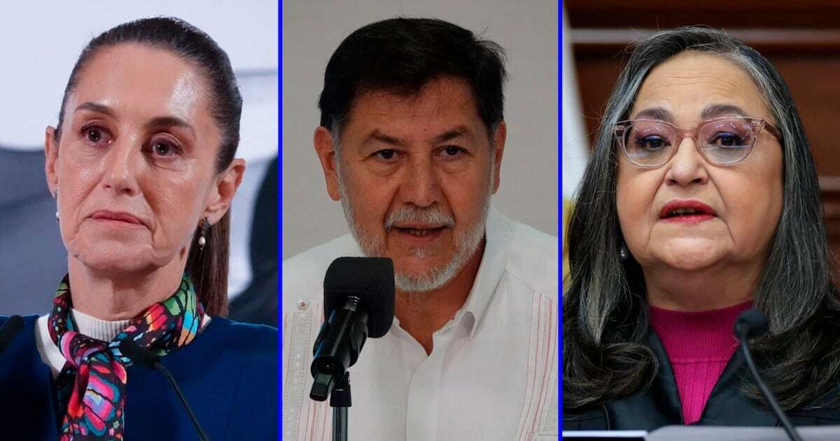 Desairan a Norma Piña: Sheinbaum y Noroña envían a representantes al informe de labores de la ministra