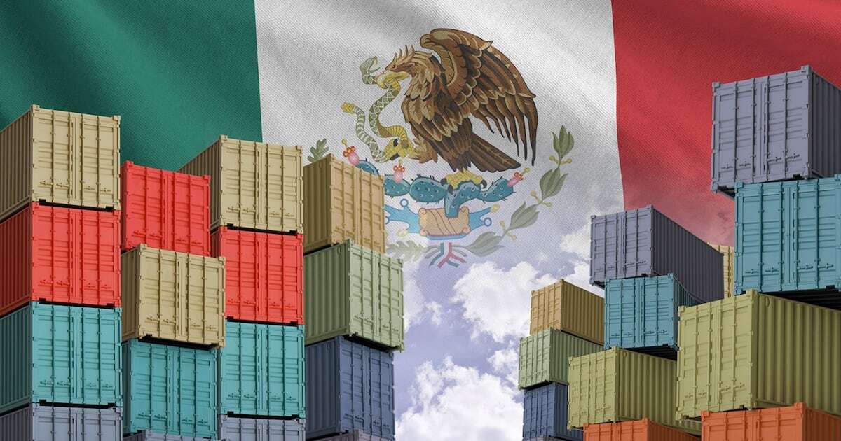 Exportaciones mexicanas aceleran 4.9% en diciembre de 2024