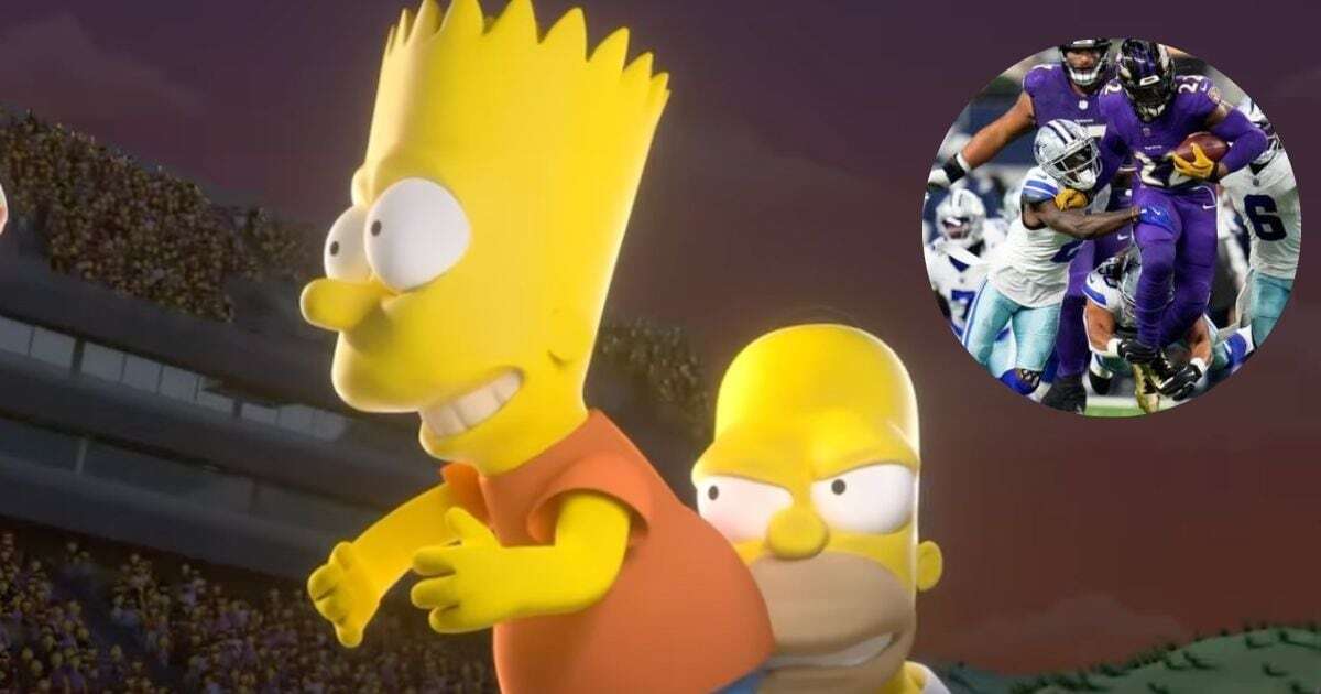 NFL llega a Springfield: Los Simpson anuncian transmisión animada de Dallas vs. Bengals