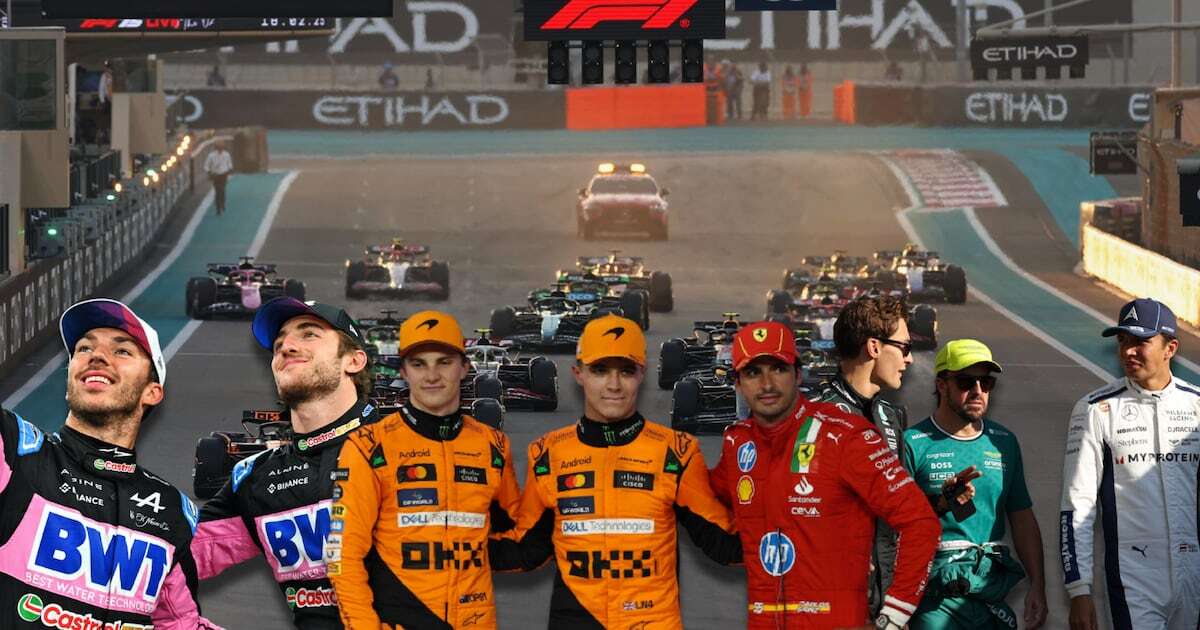 Sin ‘Checo’ ni Colapinto: ¿Quiénes son los pilotos de Fórmula 1 para 2025?