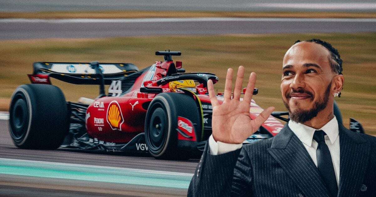 Lewis Hamilton reacciona a su debut en Ferrari: ‘Tenía la sonrisa más grande’