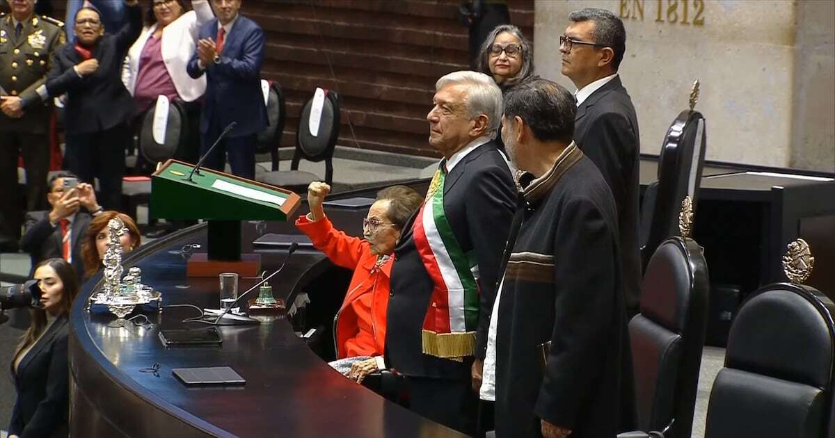 AMLO y Norma Piña, presidenta de la Suprema Corte, ‘se ignoran’ en toma de protesta de Sheinbaum