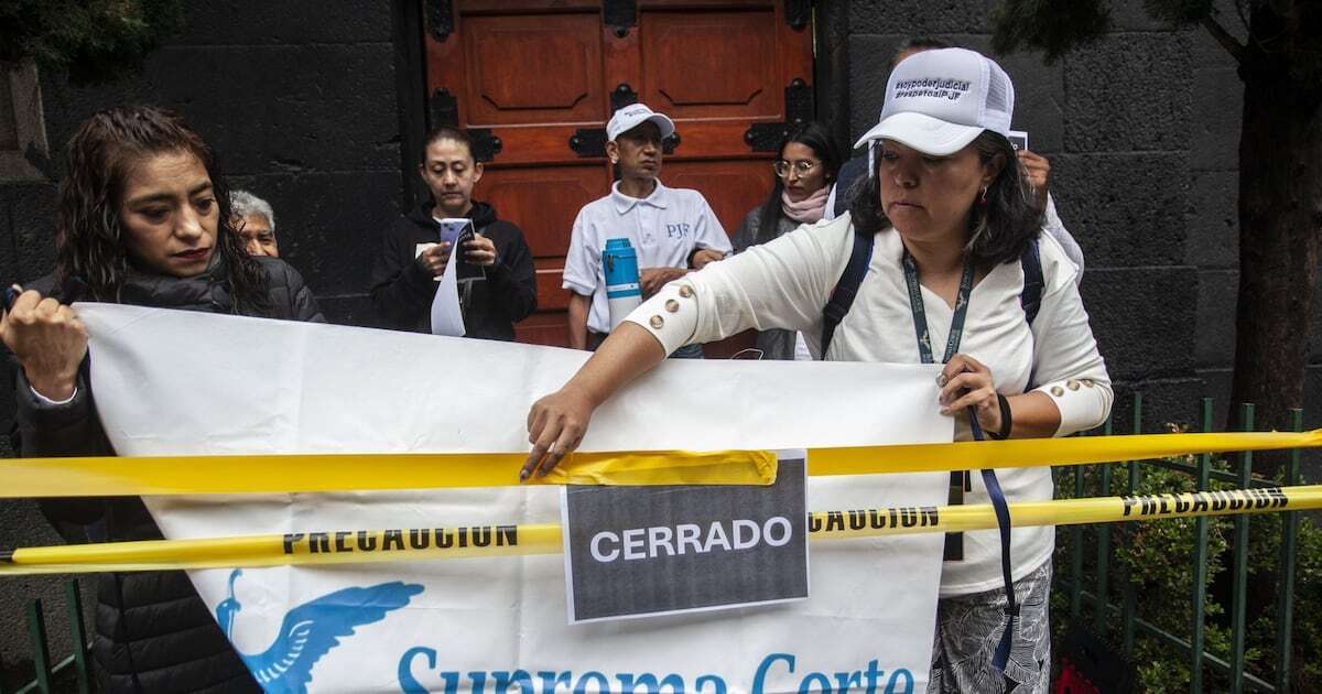 Suprema Corte vota para mantener el paro de labores por reforma al Poder Judicial