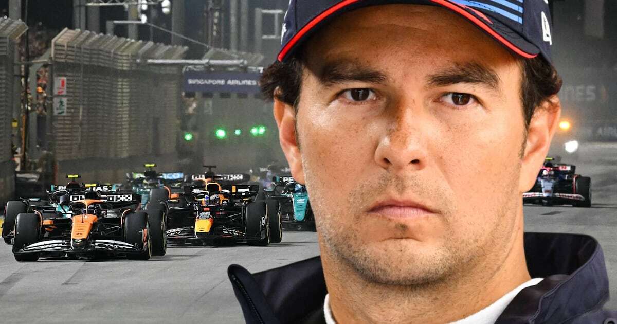 ‘Checo’ lamenta fallas tras eliminación en Q1 del GP de México: ‘No puedo frenar el auto’