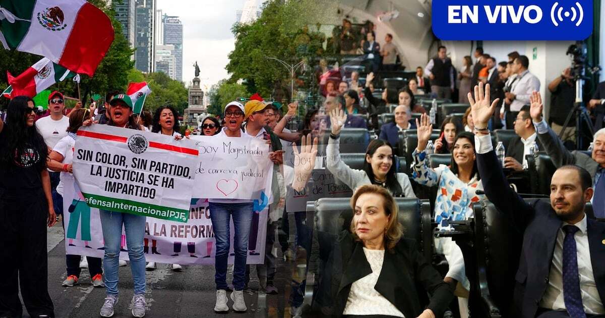 Inicia la ‘batalla’ por la reforma al Poder Judicial en el Senado: Sigue la discusión EN VIVO