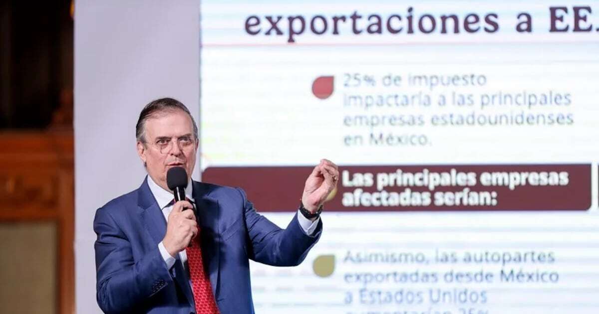 ¿Cómo convencerá México a Trump? Este plan presentará Ebrard a EU para evitar aranceles