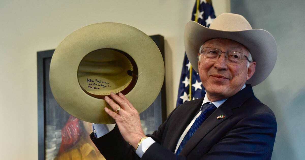 ‘Sé que se produce fentanilo en México’: Así se despide Ken Salazar de la embajada de EU