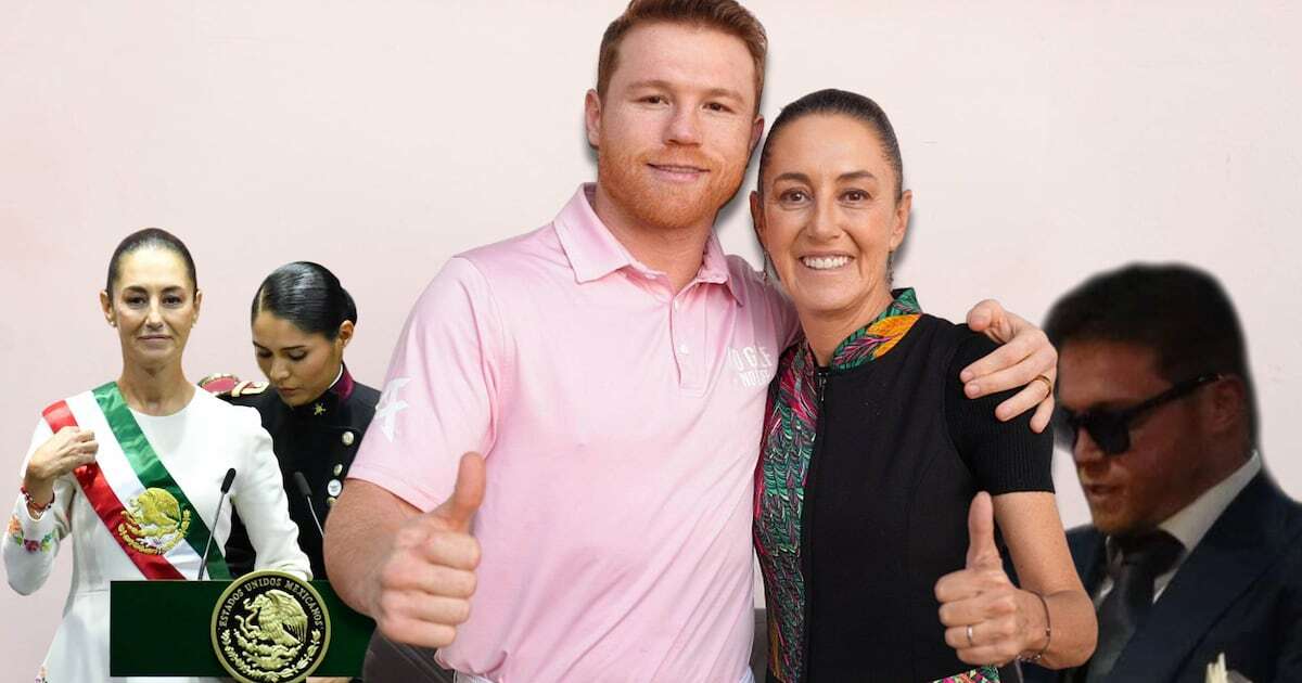 ‘Canelo’ Álvarez asiste a toma de protesta de Claudia Sheinbaum: ‘Tengo fe en que hará cosas buenas’