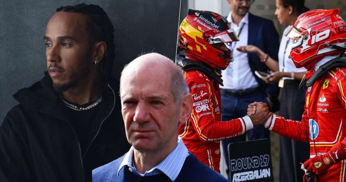 ¿Le hizo el feo a Hamilton? Adrian Newey revela por qué prefirió a Aston Martin sobre Ferrari