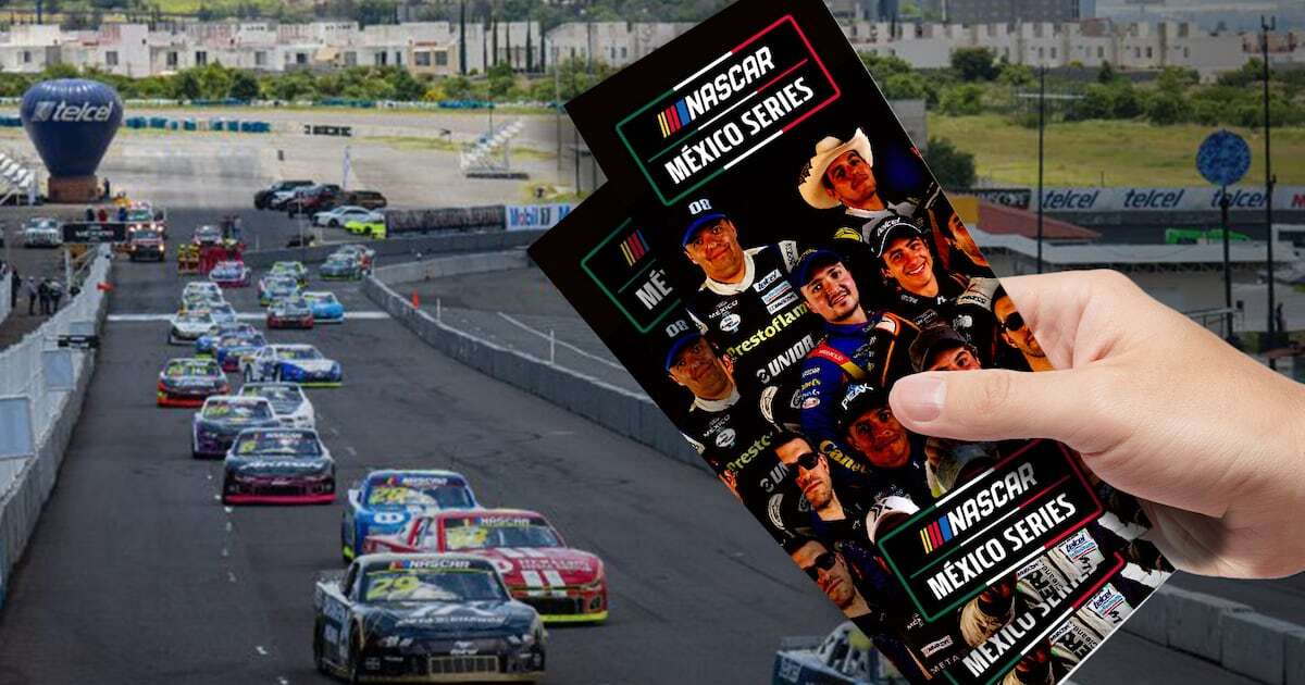 NASCAR Cup Series México 2025: Fecha de preventa, cuánto cuestan los boletos, mapa y lo que debes saber