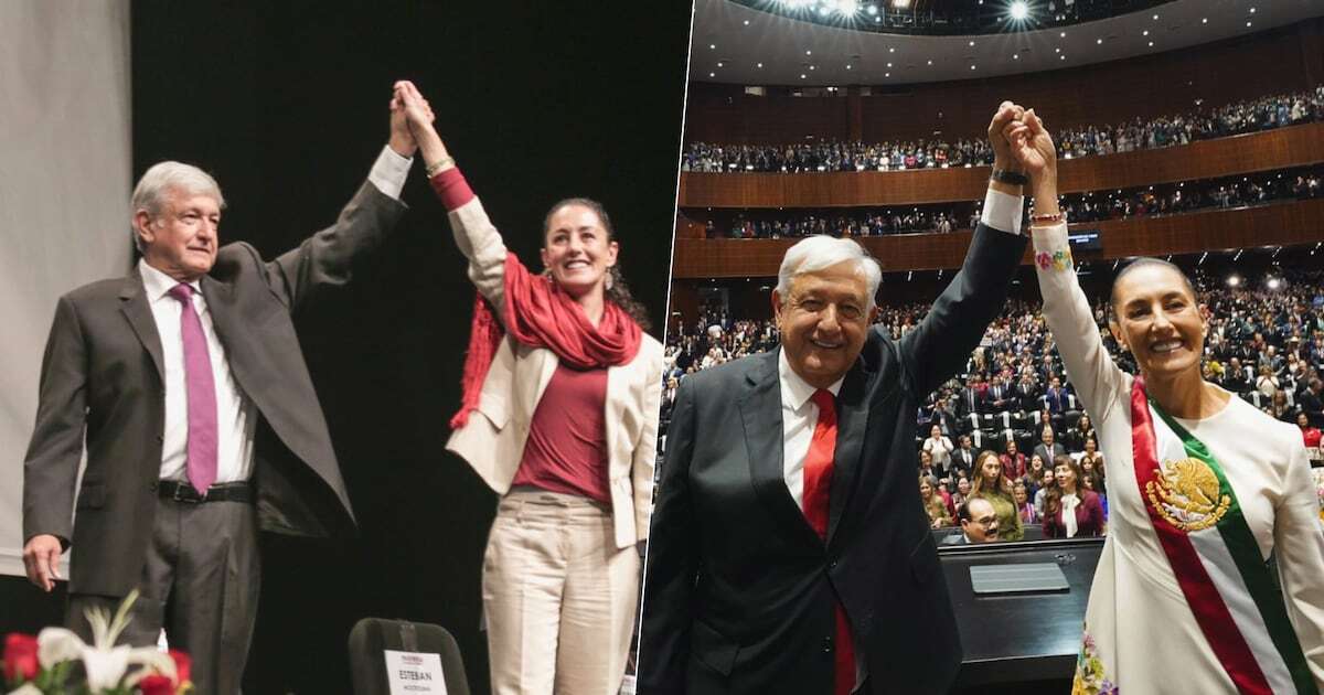 Sheinbaum recuerda a AMLO a 6 años de su toma de posesión: ‘Hombre honesto de nación'