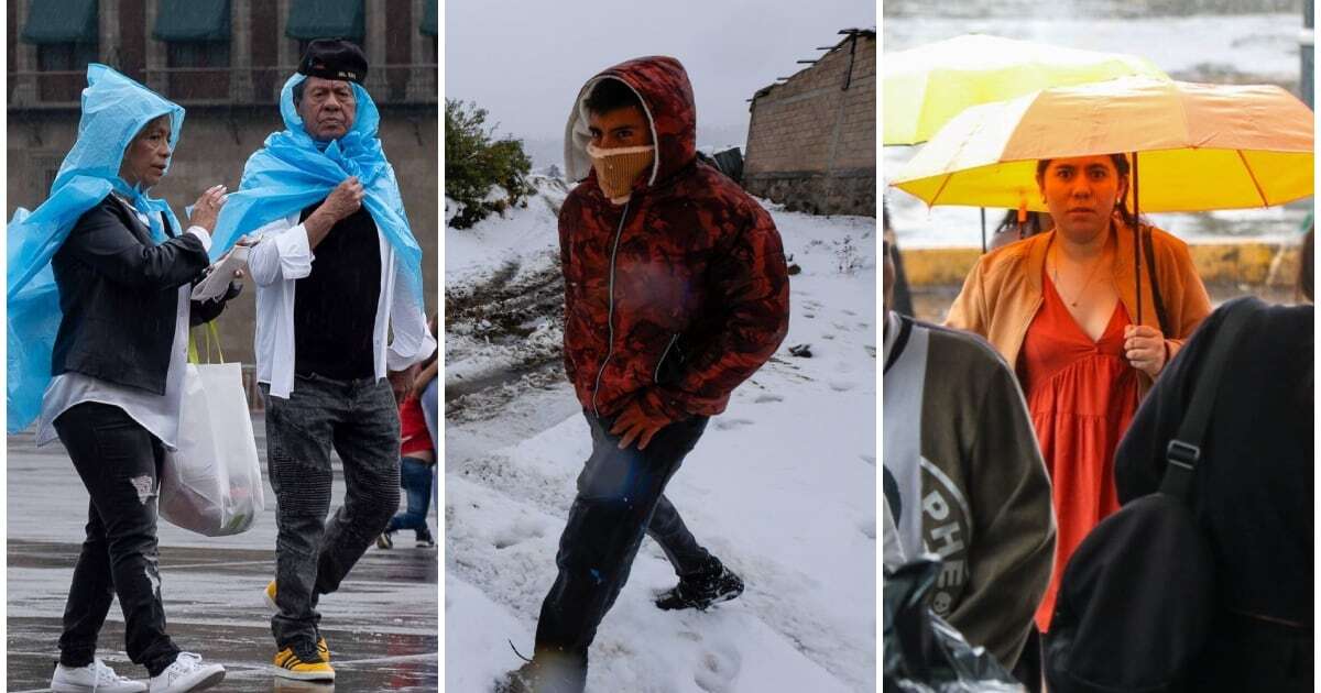 Frente frío 2 ataca a México: ¿Qué estados tendrán lluvias y en cuáles bajará la temperatura?