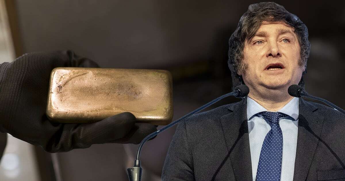 ¿Por qué Argentina envió lingotes de oro para certificar? Este podría ser el plan de Javier Milei  