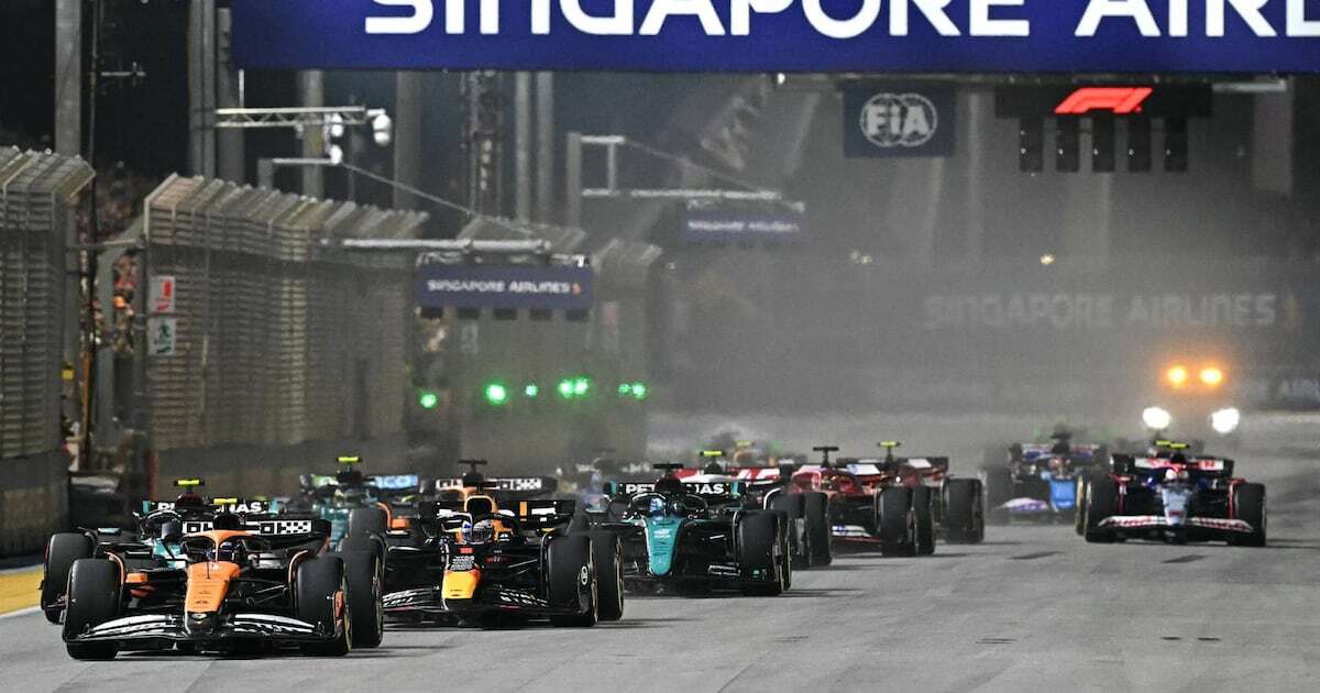 McLaren, ‘Rey de las calles’, en el Gran Premio de Singapur 2024: Norris gana, Red Bull se conforma 