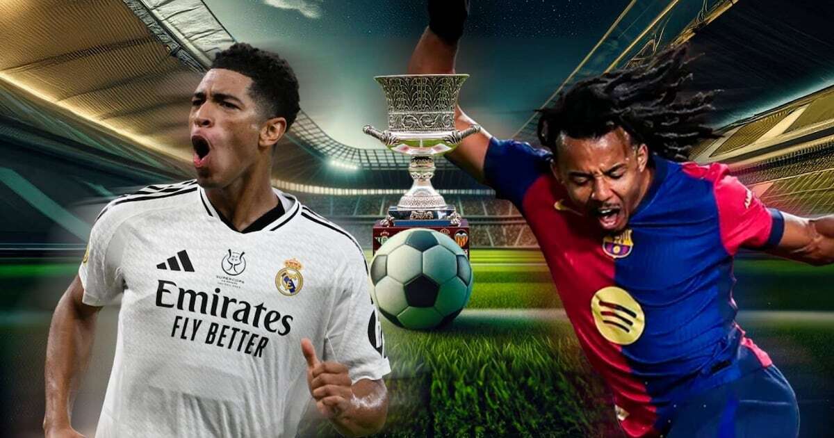 Real Madrid vs. Barcelona HOY: ¿Dónde ver EN VIVO la final de la Supercopa de España 2025?