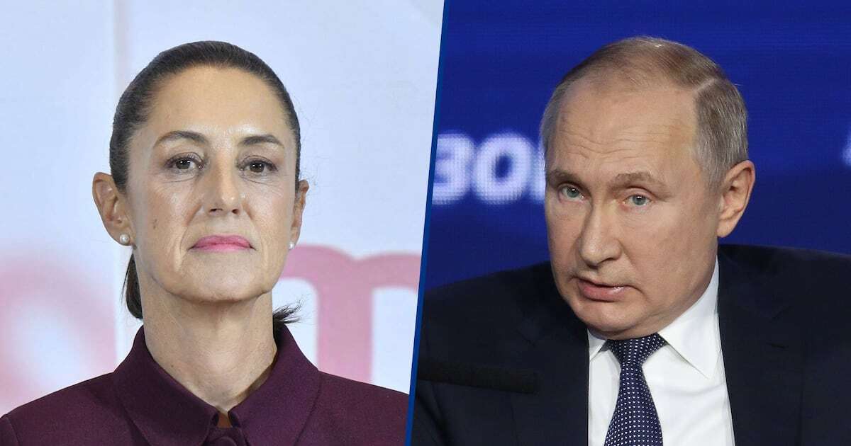 Putin se ‘baja’ de toma de protesta de Claudia Sheinbaum y no vendrá a México