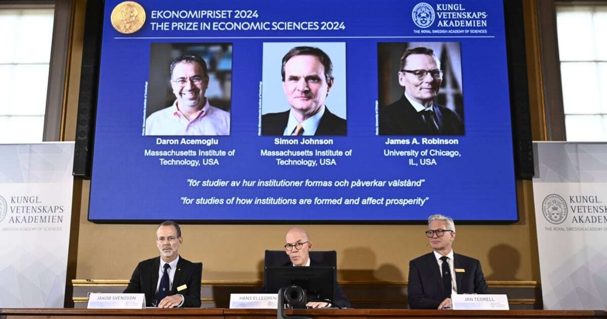 Nobel de Economía 2024: Premian a economistas que revelan cómo las instituciones empobrecen a países