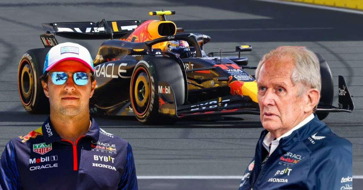 Helmut Marko contradice a ‘Checo’ Pérez: ‘Es la primera vez que se queja de los frenos’