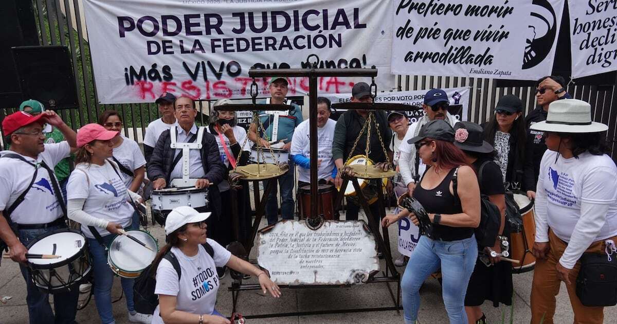 Jueces protestan tras rechazar la elección judicial: ‘Serví con honestidad, declino por dignidad’