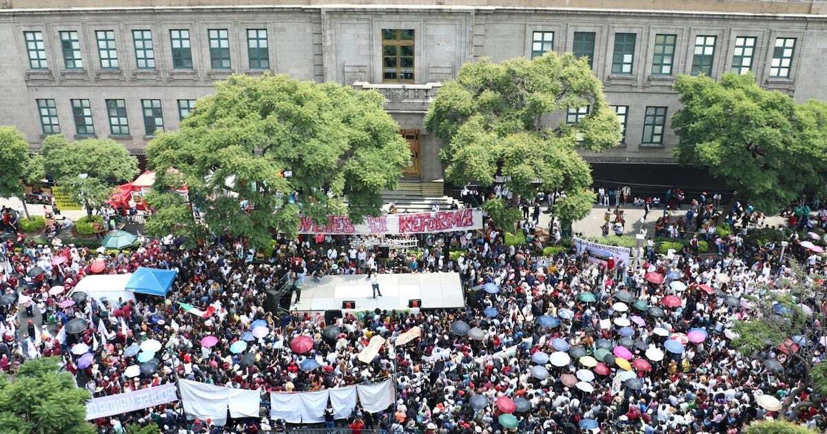 Jóvenes abarrotan Corte a favor de la Reforma PJ: ‘Poder Judicial por Voto Popular’