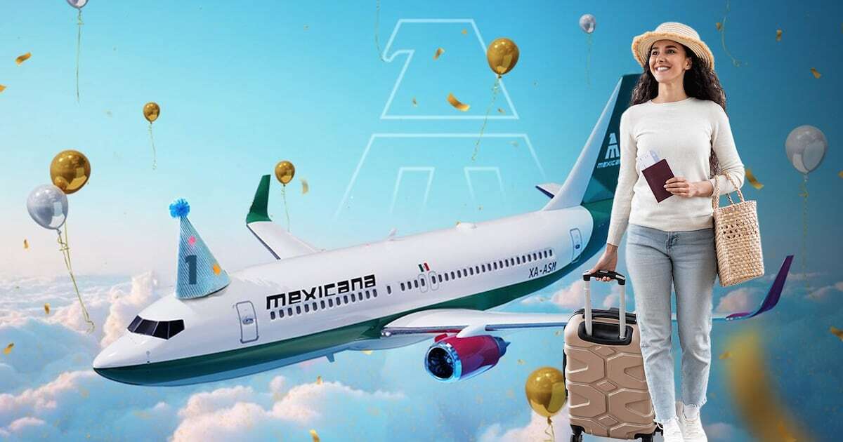 ¿Mexicana de Aviación dará vuelos gratis? Esto sabemos de sus promociones por aniversario