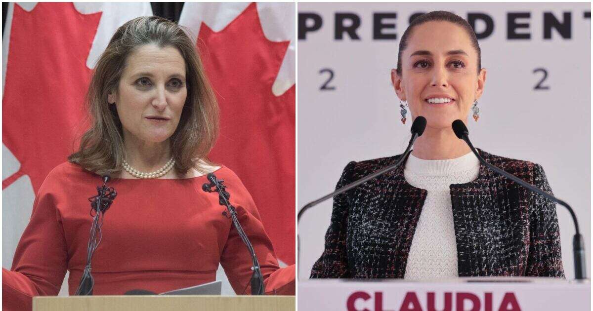 Canadá en toma de protesta de Sheinbaum: Chrystia Freeland, negociadora del T-MEC, confirma asistencia 