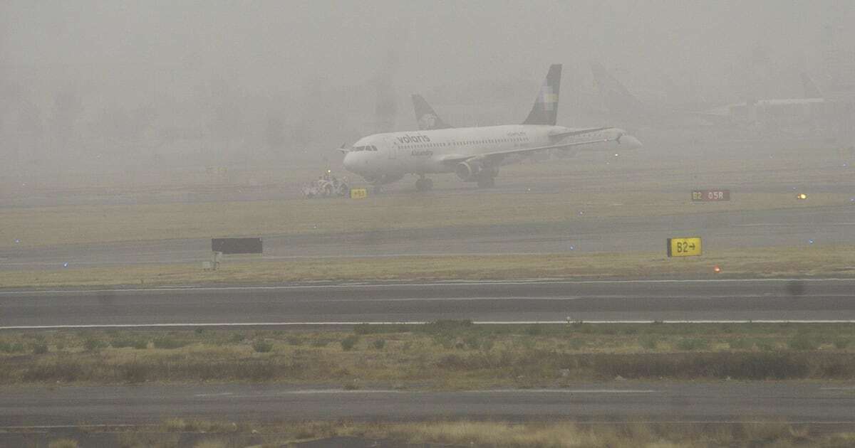 AICM cancela vuelos por neblina: ¿Qué aerolíneas son afectadas por mal clima este viernes?