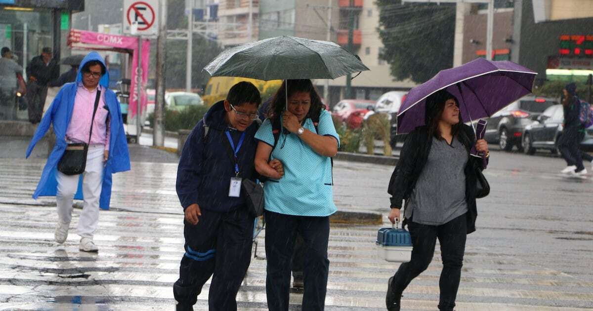 ‘El tiempo está bien loco’: Lluvias, temperaturas bajo cero y calor infernal este fin de semana en México