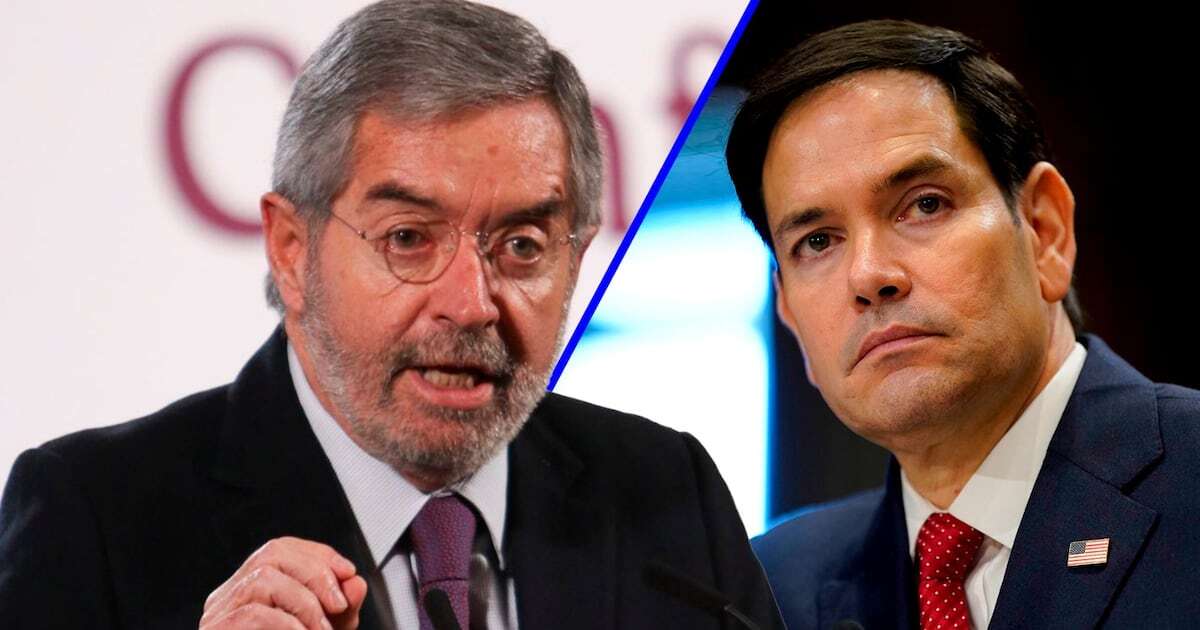 ¿Hablaron de migración? Así fue la llamada entre Juan Ramón de la Fuente y Marco Rubio