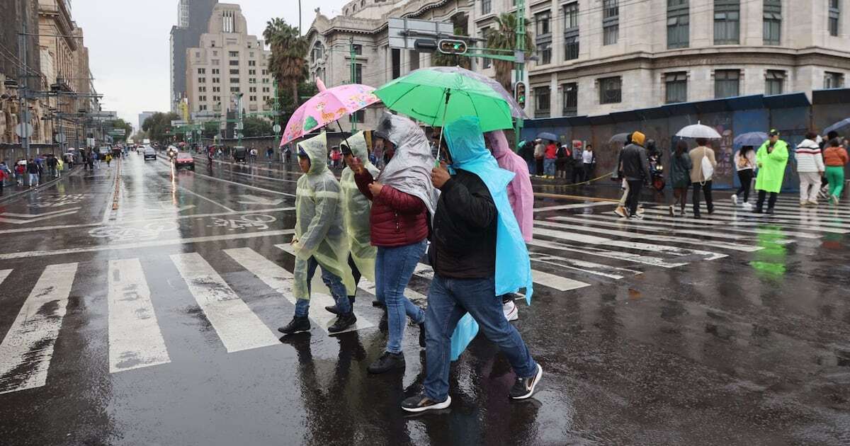 Ni para cuando salga el sol: México tendrá lluvias intensas el fin de semana en estas entidades