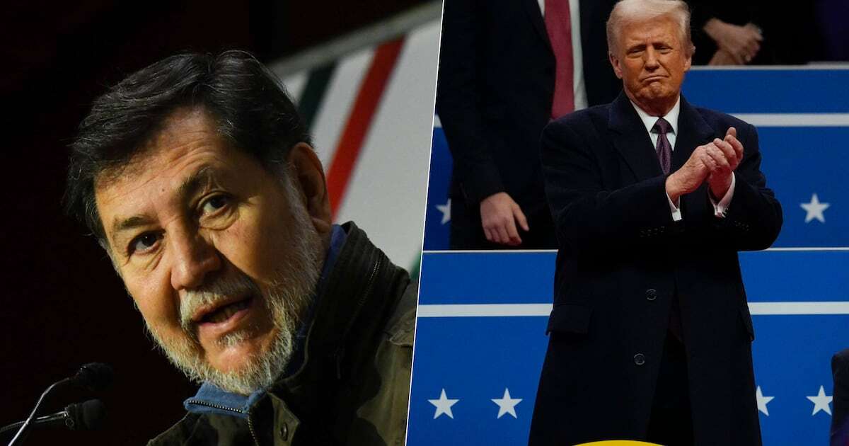 Noroña felicita a Donald Trump, pero le deja ‘recadito’: ‘Nadie construye grandeza sobre el racismo’