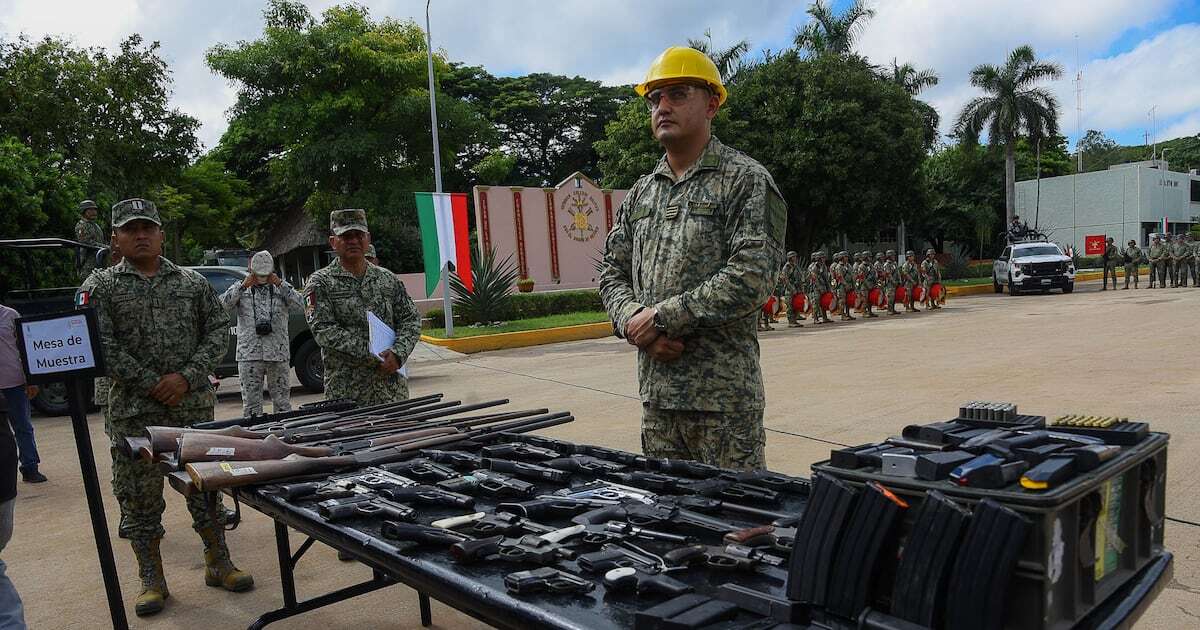 Esfuerzo insuficiente: Gobierno decomisa 10 por ciento de las armas que entran a México