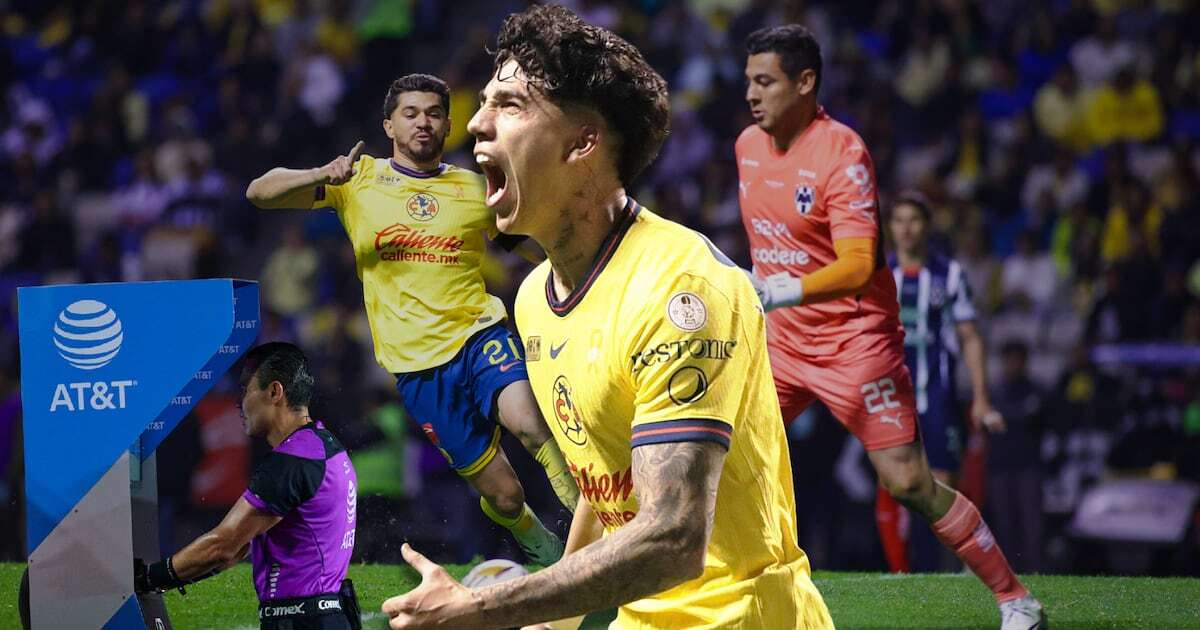 ¿Sí era gol de las ‘Águilas’ en América vs. Rayados? Comisión de Árbitros revela audios del VAR