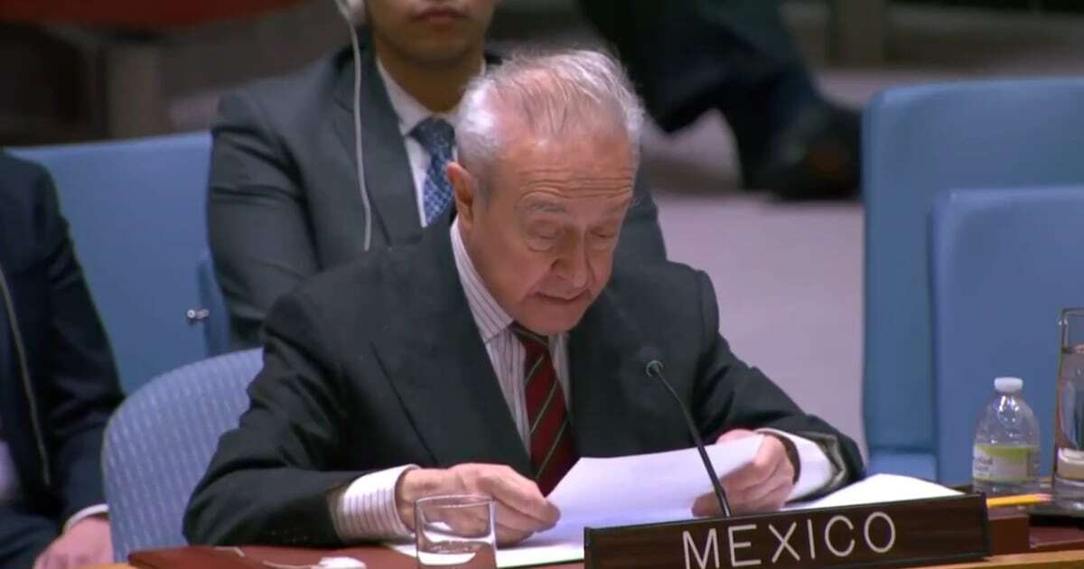 México acusa a EU en la ONU: pide no declarar a los cárteles organizaciones terroristas