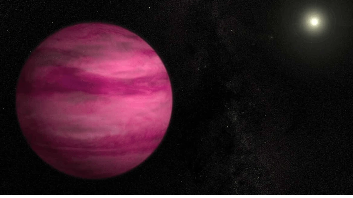 The Pink Planet has a salty secret