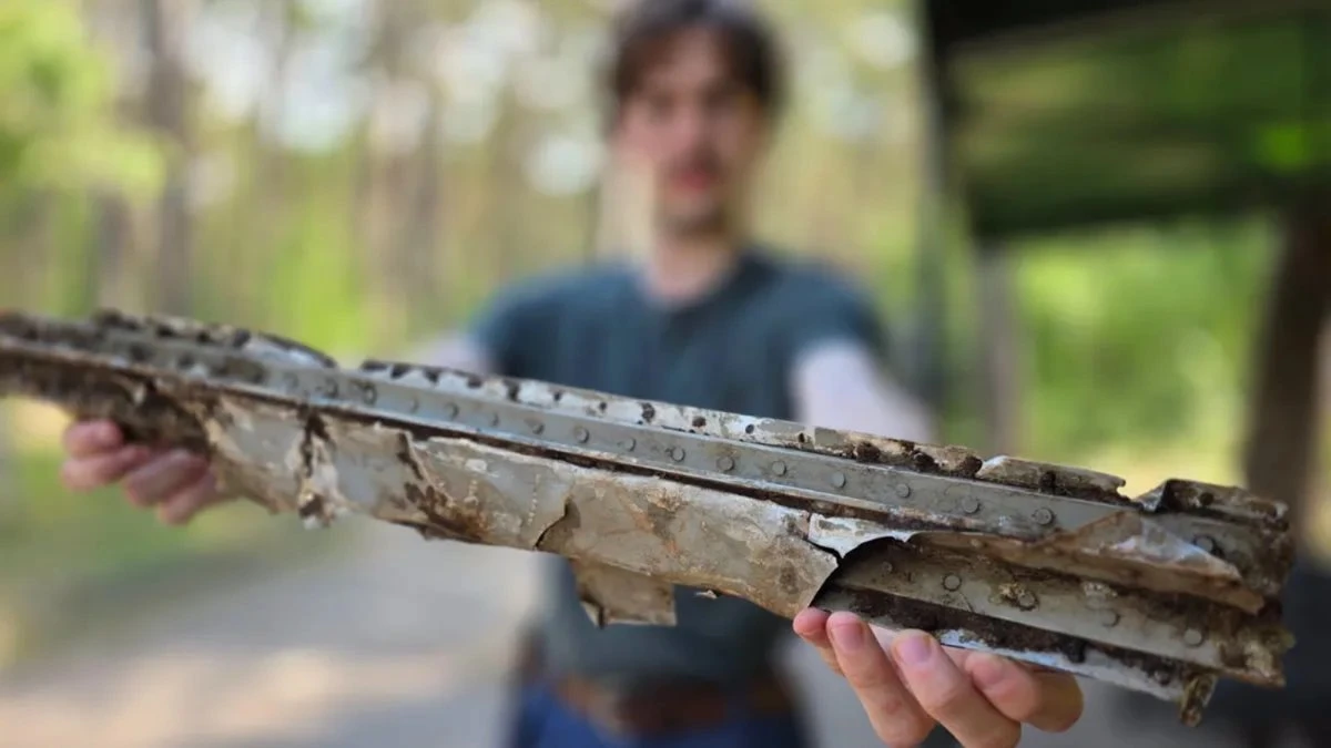 Berry picker finds mystery WW2 plane wreckage in Poland