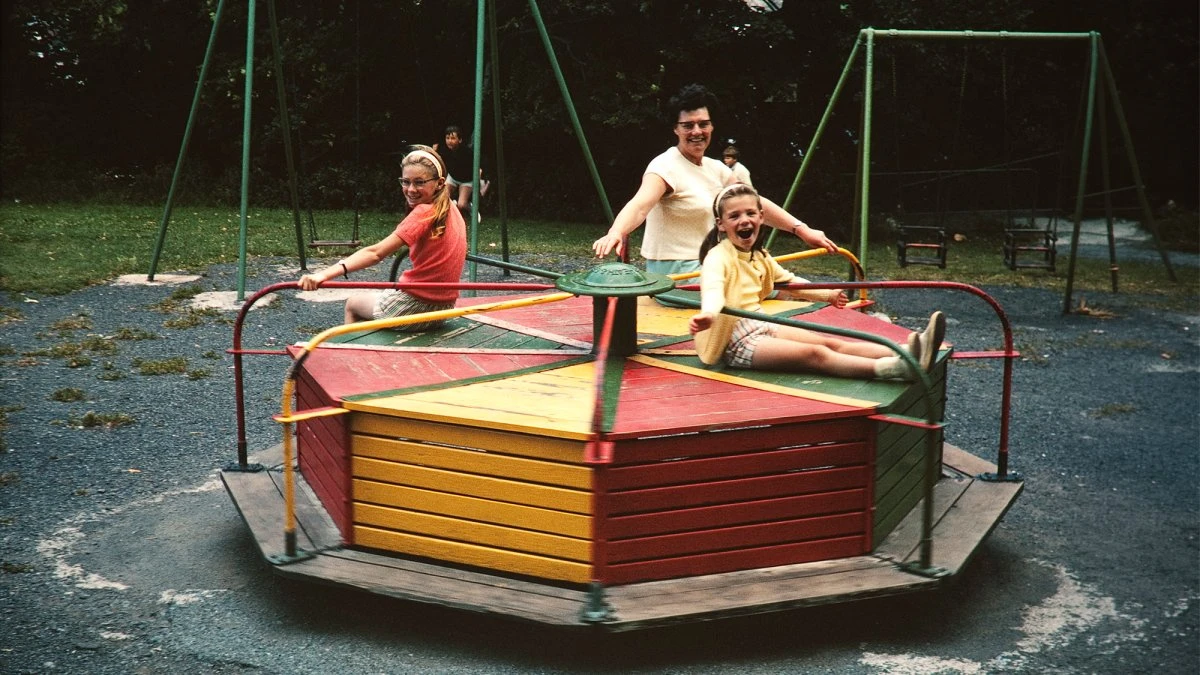 The first playgrounds were for adults, not kids