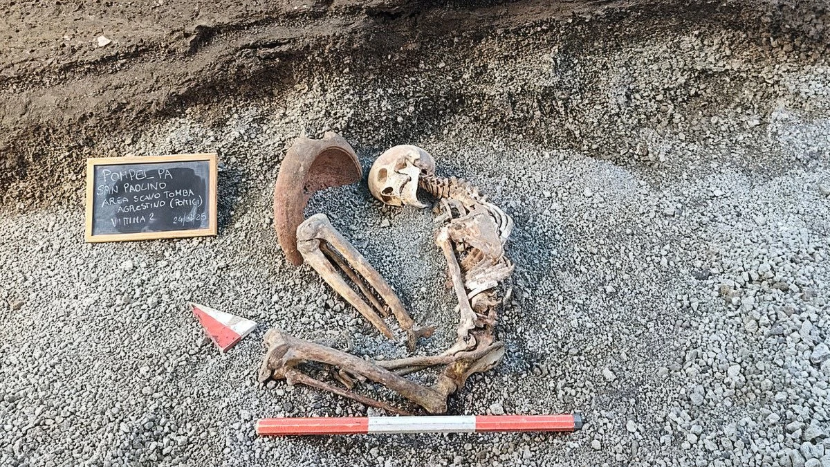 AI makes Pompeii victim’s final moments look shockingly real