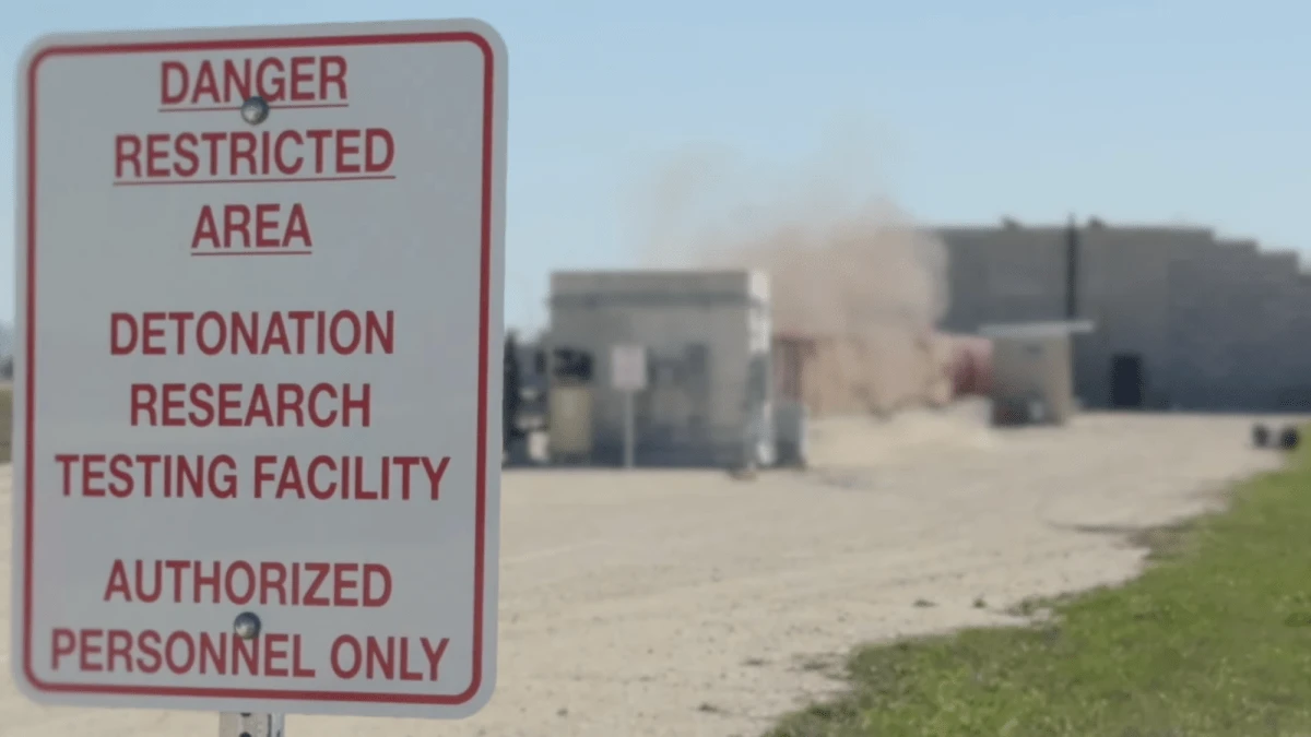 The world’s largest explosion lab is ready for big booms. And yes, it’s in Texas.
