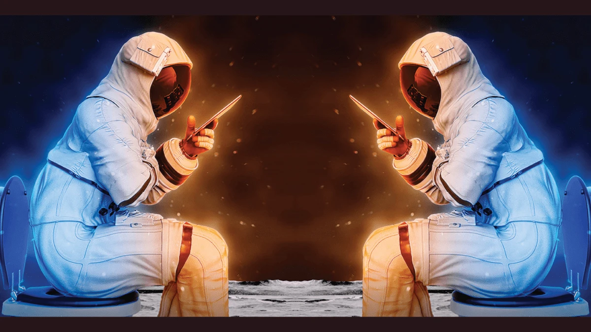 Even astronauts get constipated in space