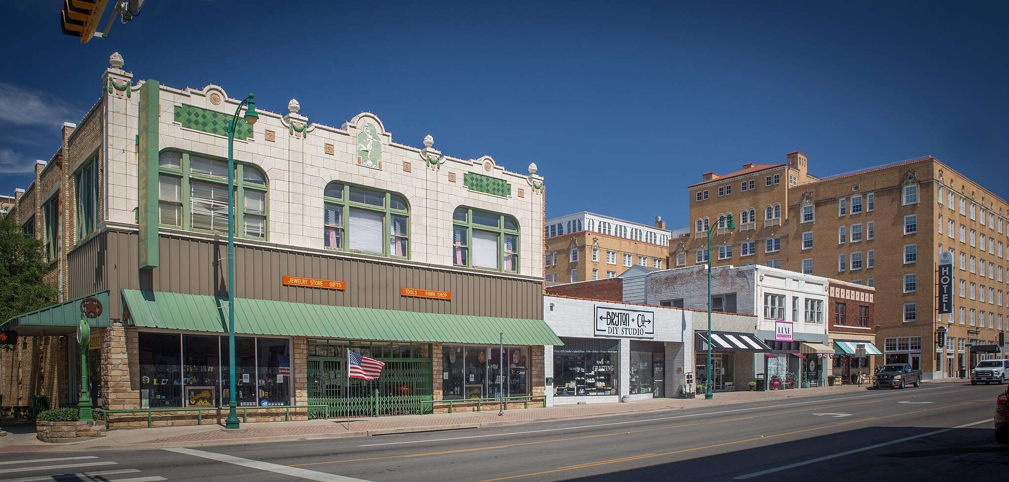 The small Texas town where you can sip AND soak in mineral water